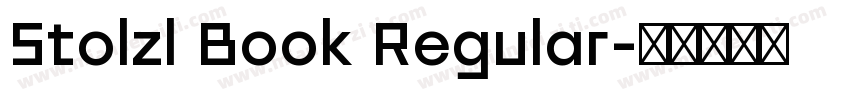 Stolzl Book Regular字体转换